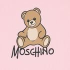Baby Girls Pink Teddy Bear Logo Blanket, 2, hi-res