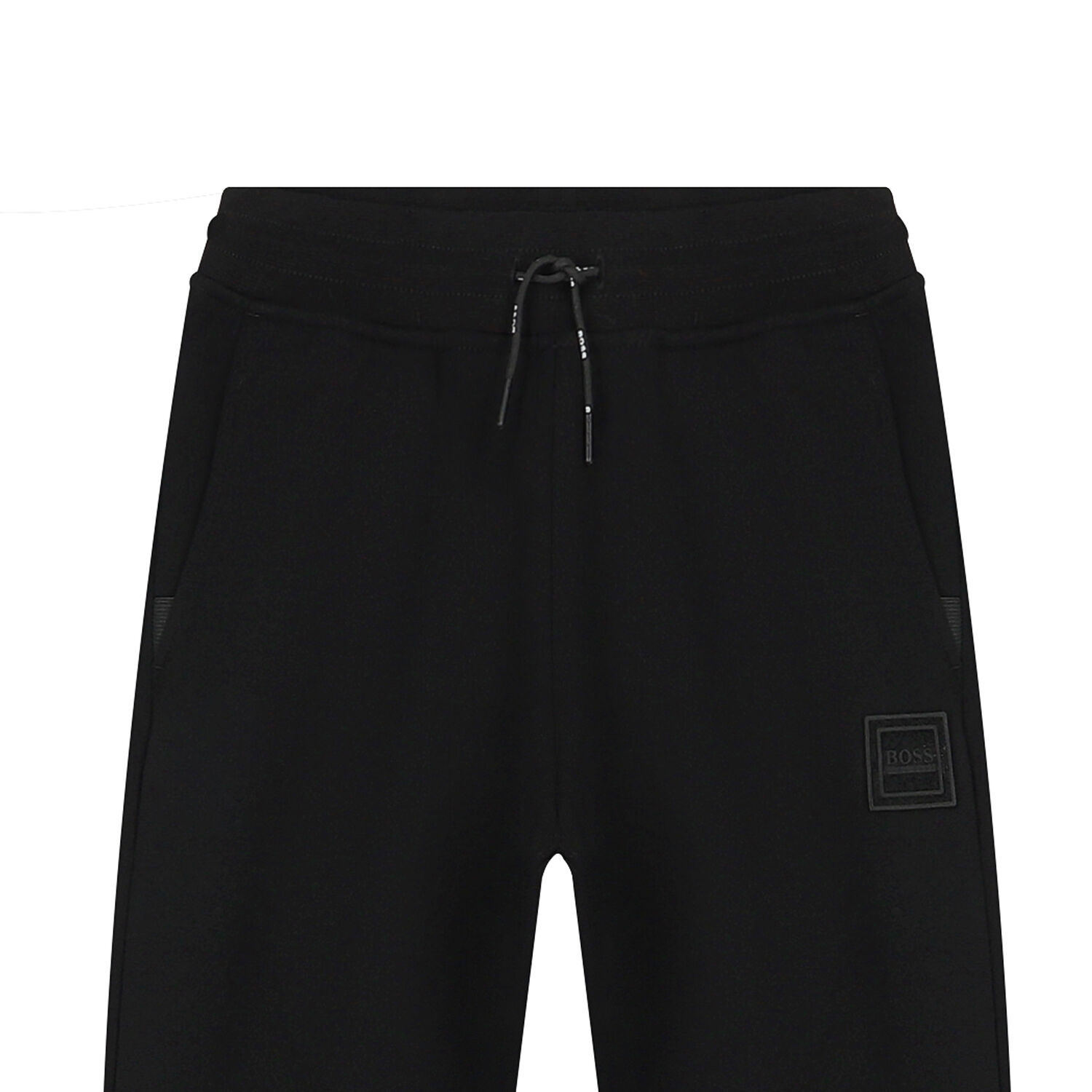 Boys Black Logo Joggers, 1, hi-res image number null