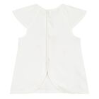 Baby Girls White & Pink Apple Leggings Set, 1, hi-res