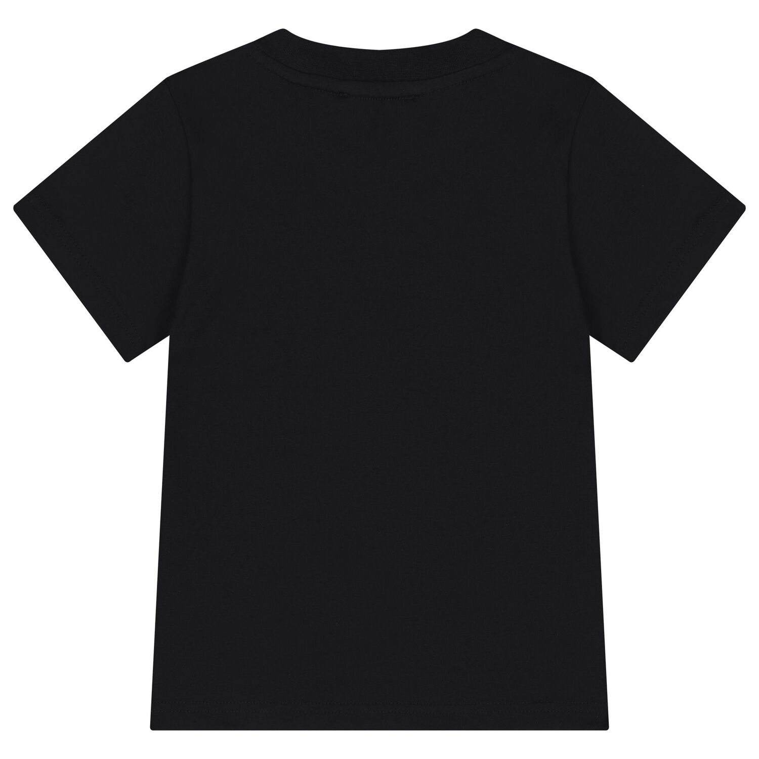 Boys Black Logo T-Shirt, 3, hi-res