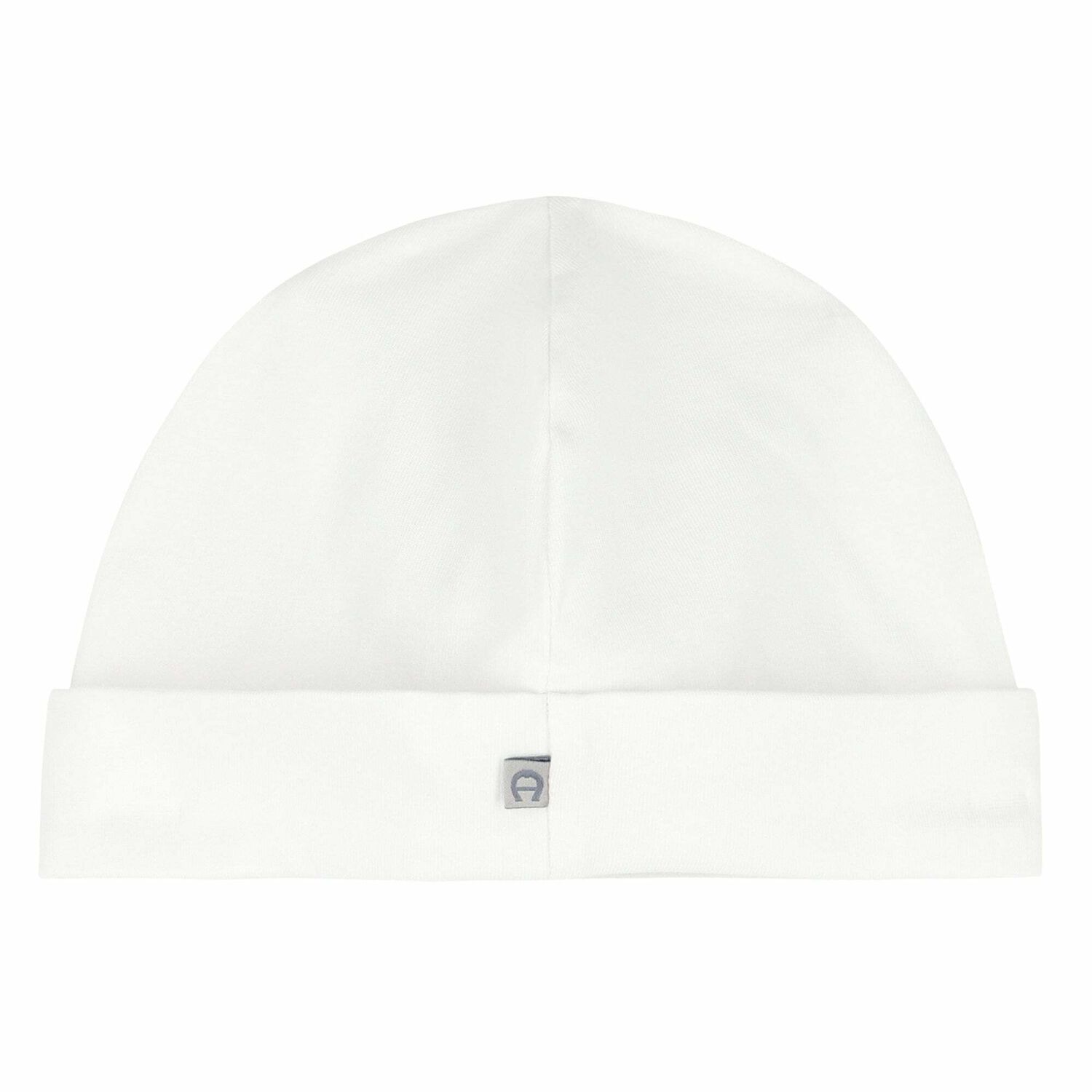 Baby Boys White Logo Hat, 1, hi-res