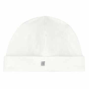 Baby Boys White Logo Hat