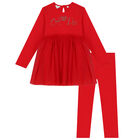 طقم ليغينز بالشعار باللون الاحمر, 1, hi-res