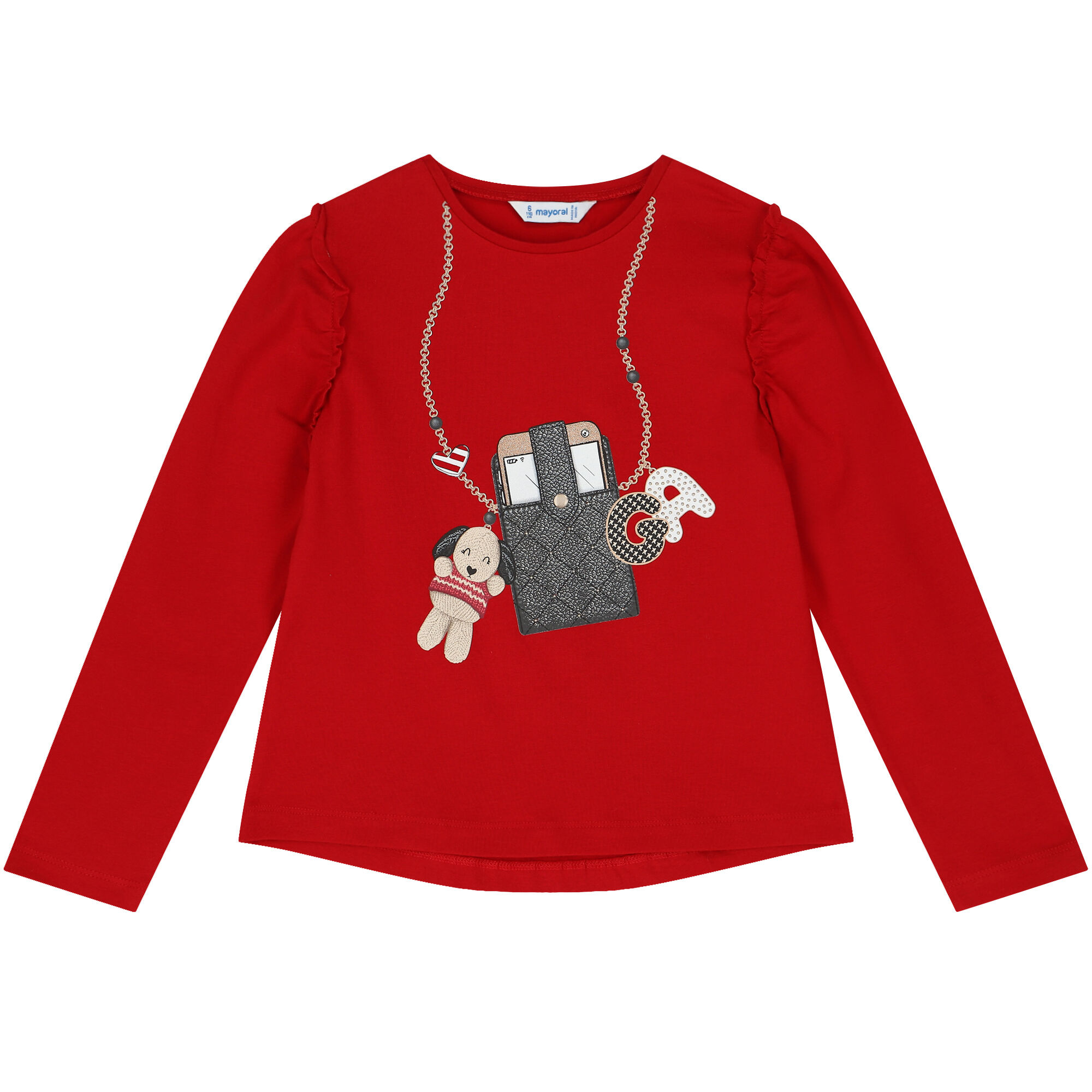 Red shirts for girls hot sale