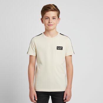 Boys Ivory Logo T-Shirt