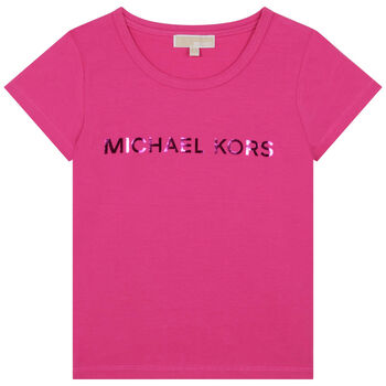 Girls Pink Logo T-Shirt