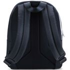Boys Navy Blue Logo Backpack, 1, hi-res