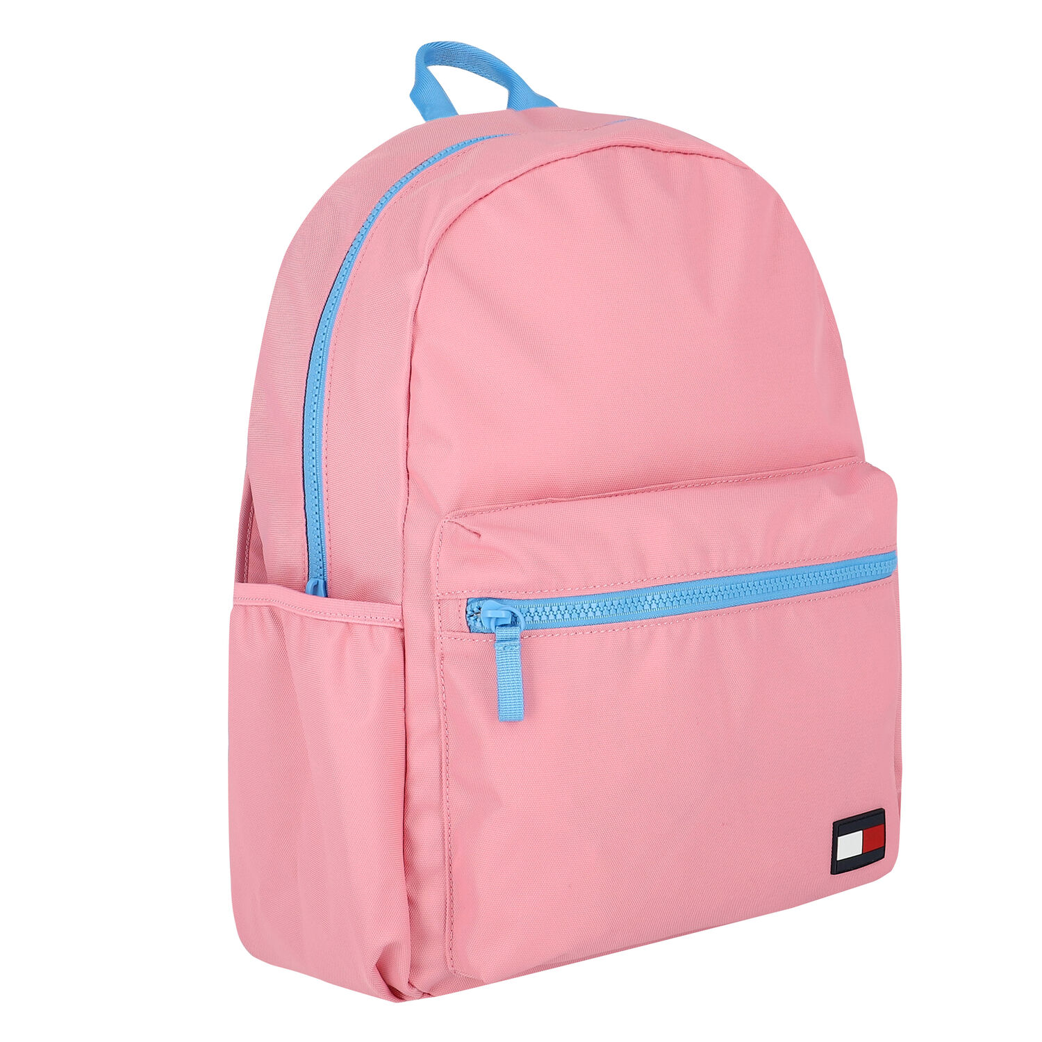Girls Pink Logo Backpack, 2, hi-res