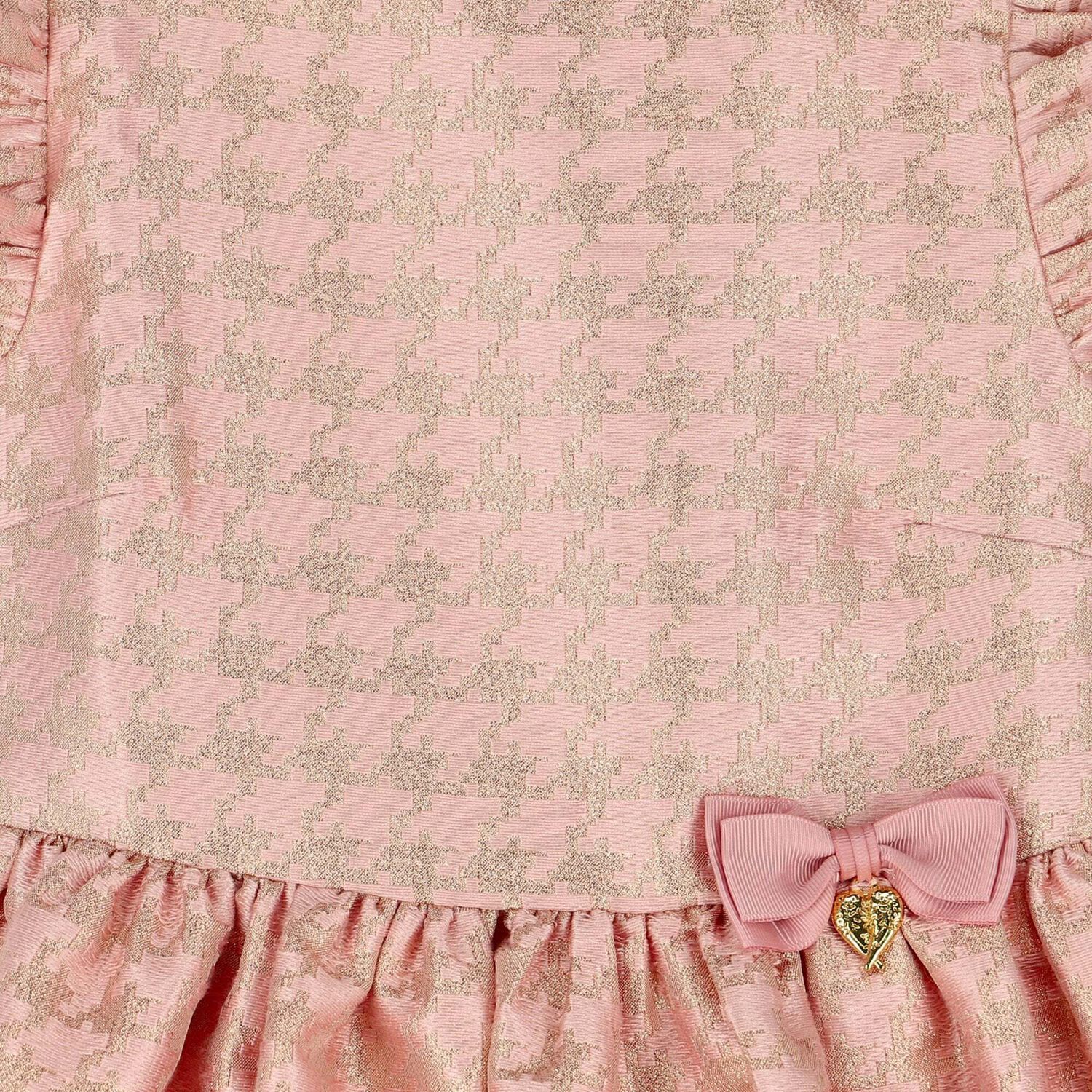Girls Gold & Pink Dress, 2, hi-res image number null