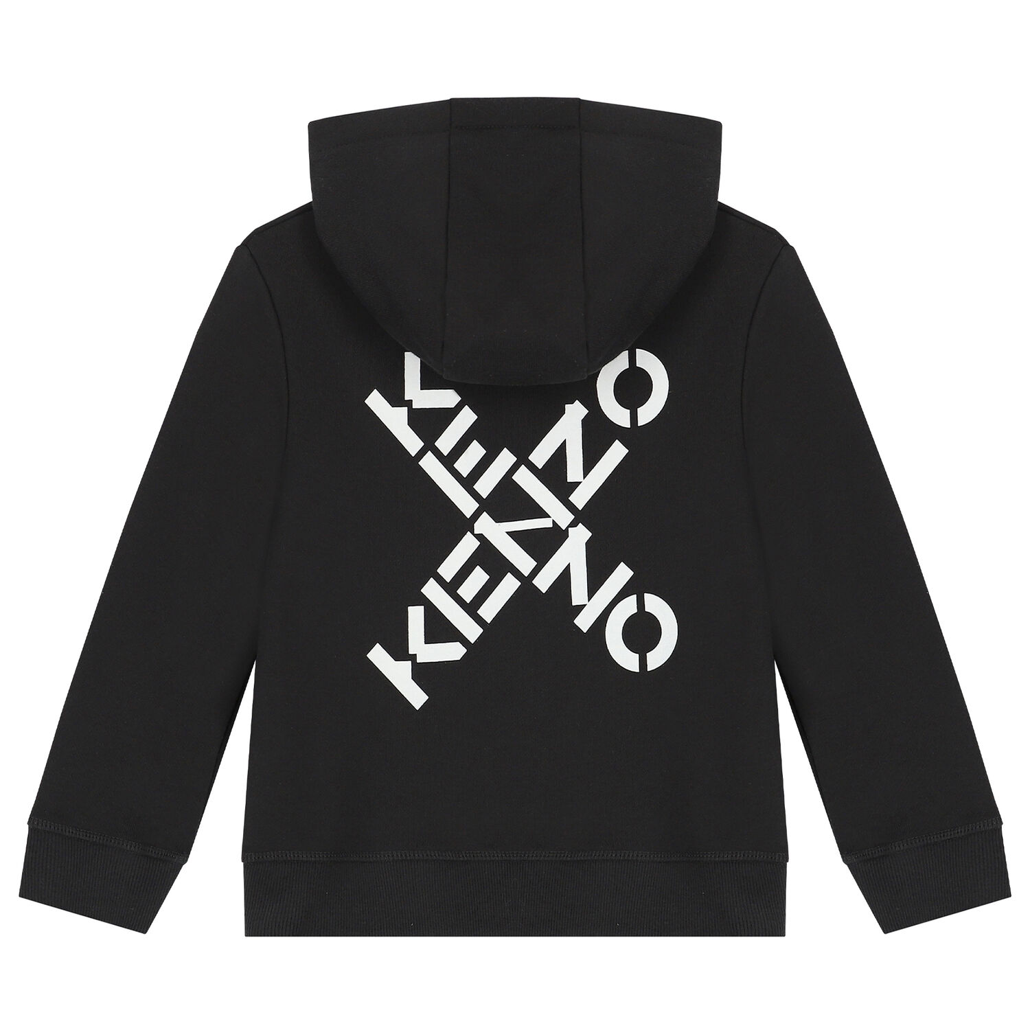 Girls Grey Logo Zip Up Top, 1, hi-res