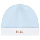 Baby Boys Blue & White Geo Map Babygrow Gift Set, 2, hi-res