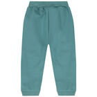 بدلة رياضية أولاد باللون الاخضر والعاجى (2 قطع), 1, hi-res