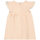 فستان بالشعار باللون الوردي, 1, hi-res