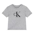 طقم هدايا افرول بالشعار للأولاد باللون الرمادي, 1, hi-res