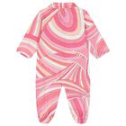 Baby Girls Pink & Ivory Iride Babygrow Gift Set, 2, hi-res