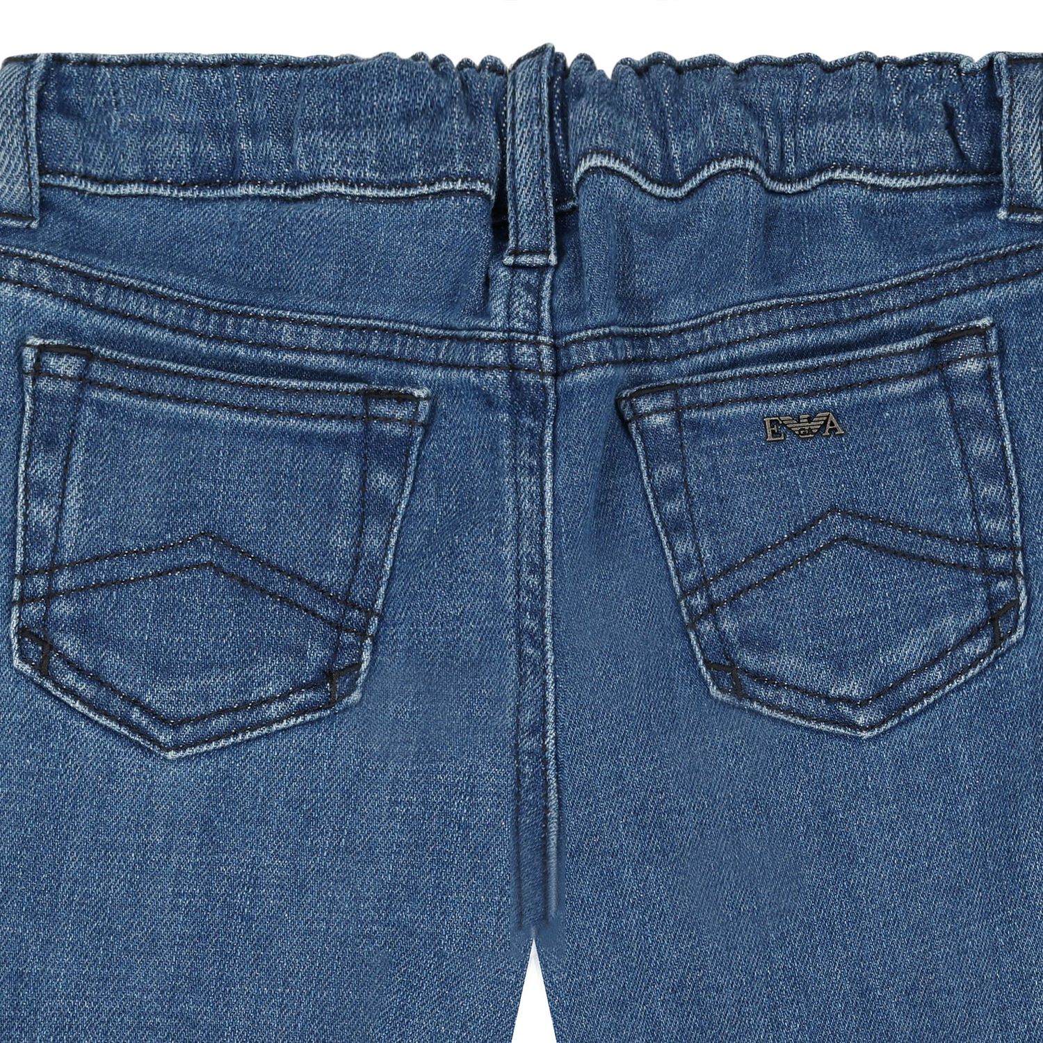Younger Boys Blue Denim Jeans, 1, hi-res image number null