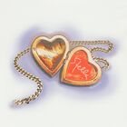 Girls Ivory Heart T-Shirt, 1, hi-res