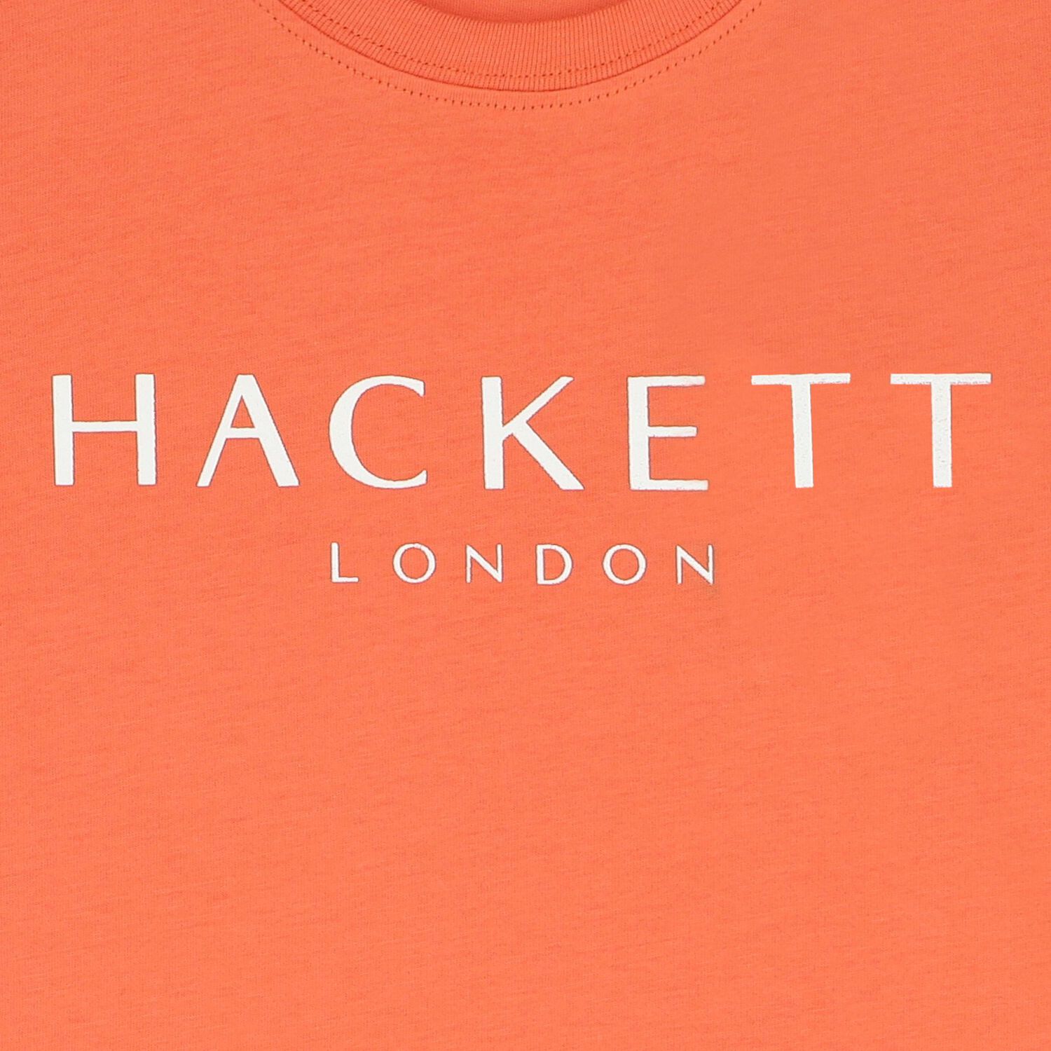 تيشيرت اولاد بالشعار باللون البرتقالي , 6, hi-res