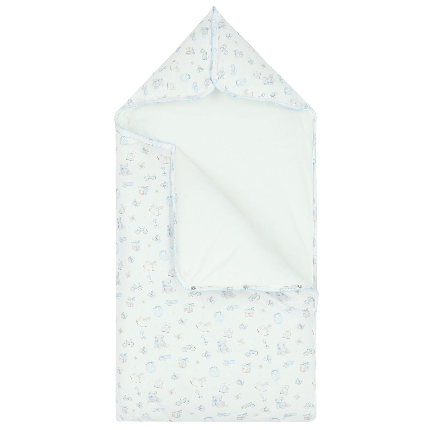 مدس أولاد باللون الأبيض والأزرق, 1, hi-res image number null