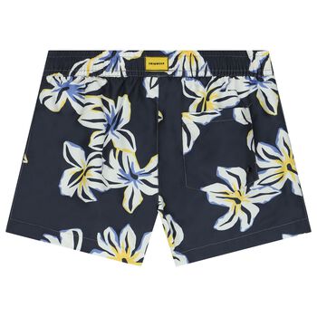 Boys Dark Grey Swim Shorts