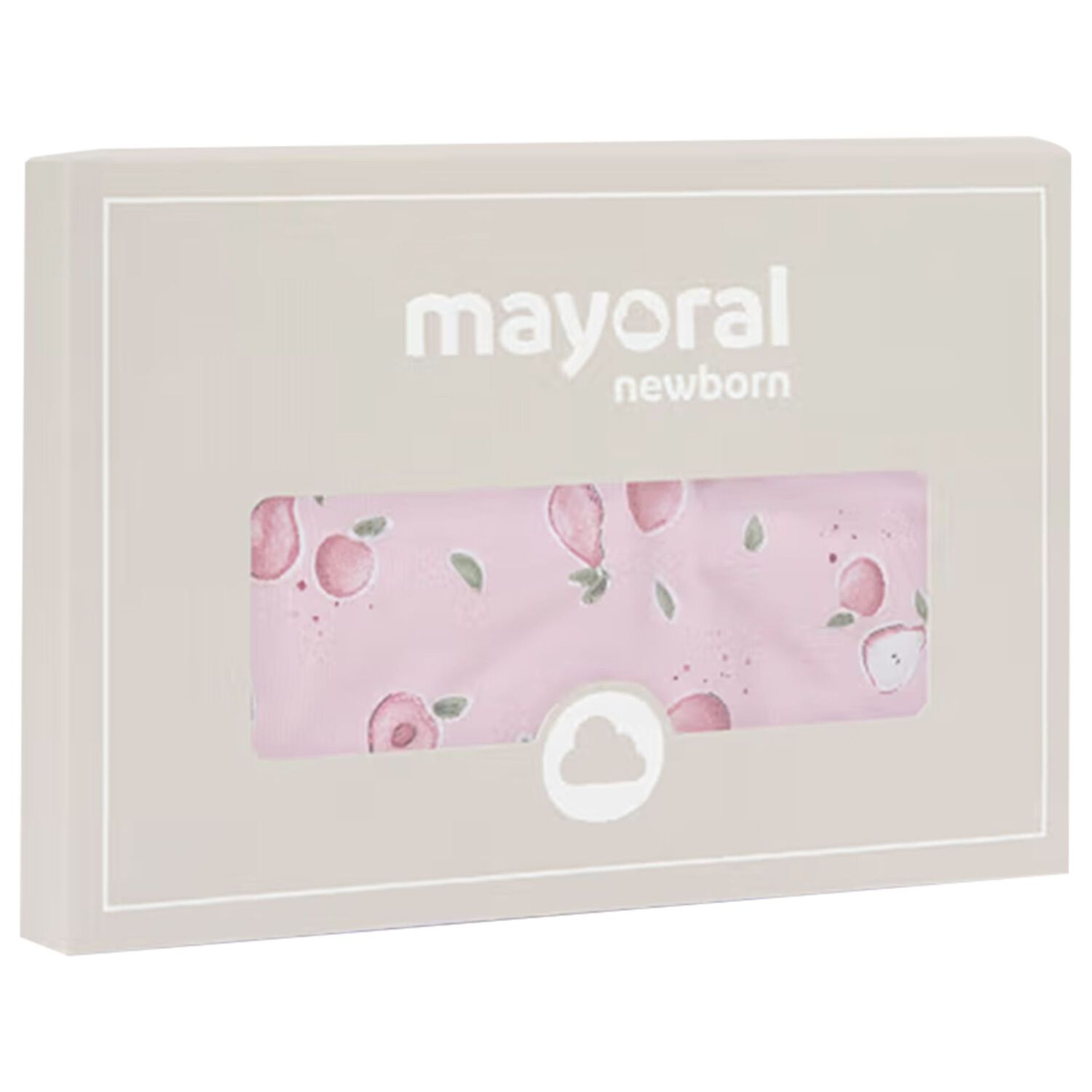 بطانية أطفال بنقشة تفاح باللون الوردي للبنات , 1, hi-res