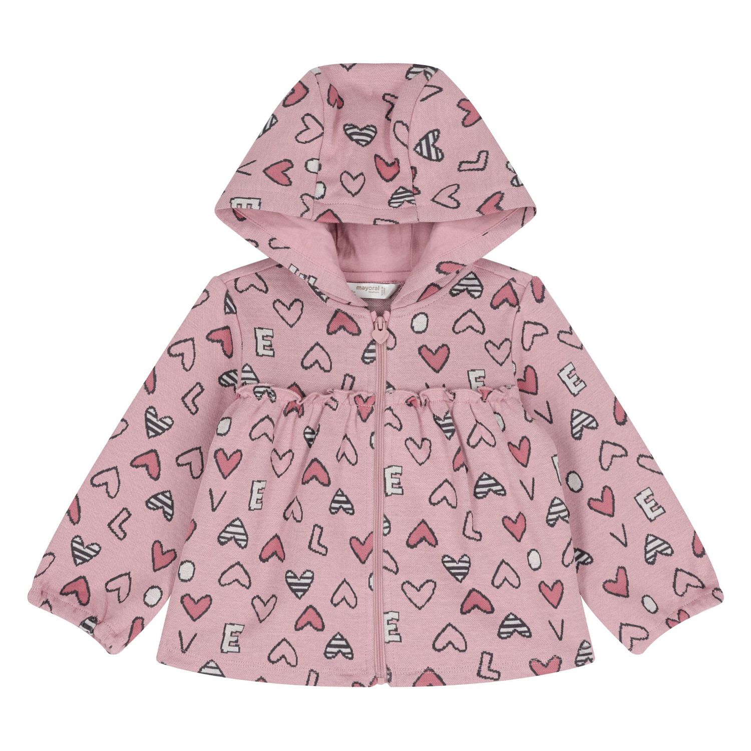 بدله رياضيه للبنات باللون العاجى والوردى ( 3 قطع ) , 1, hi-res