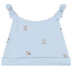 Baby Boys Blue Puppy Babygrow Set, 3, hi-res