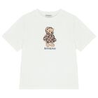 White Thomas Bear Logo T-Shirt, 1, hi-res