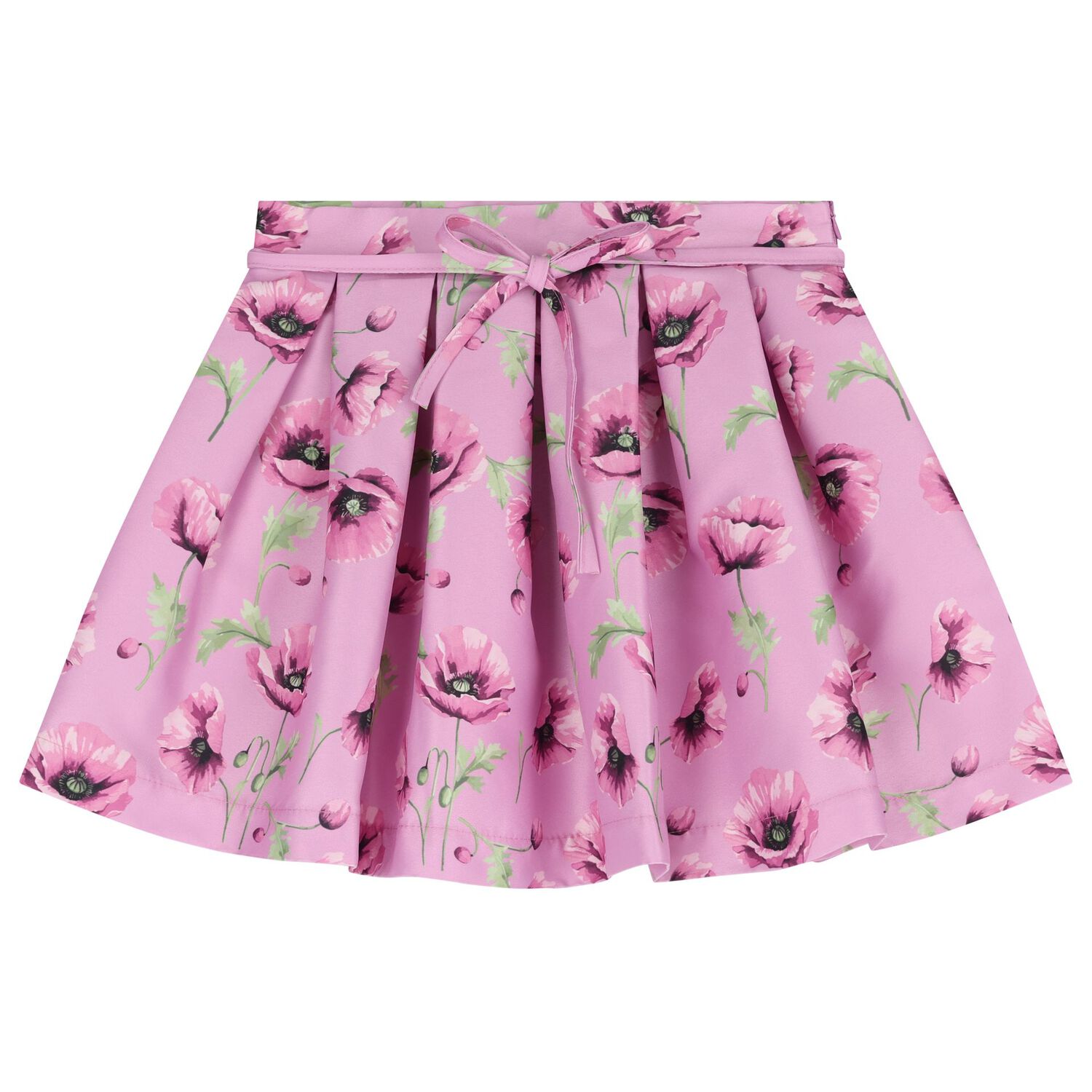 Girls Pink Floral Skirt Set, 1, hi-res image number null