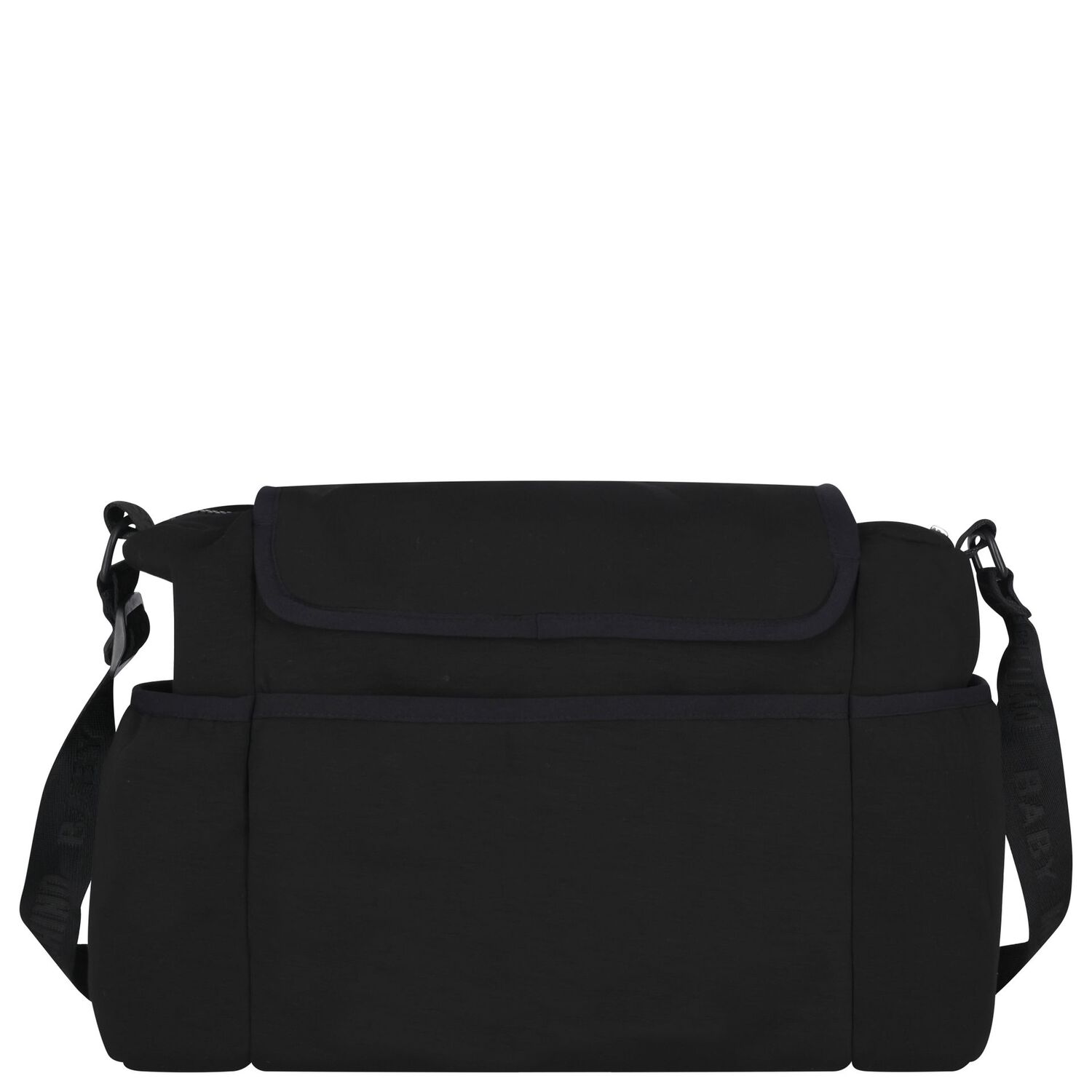 حقيبه تغيير حفاضات بالشعار بطبعه تيدى بير باللون الاسود , 1, hi-res