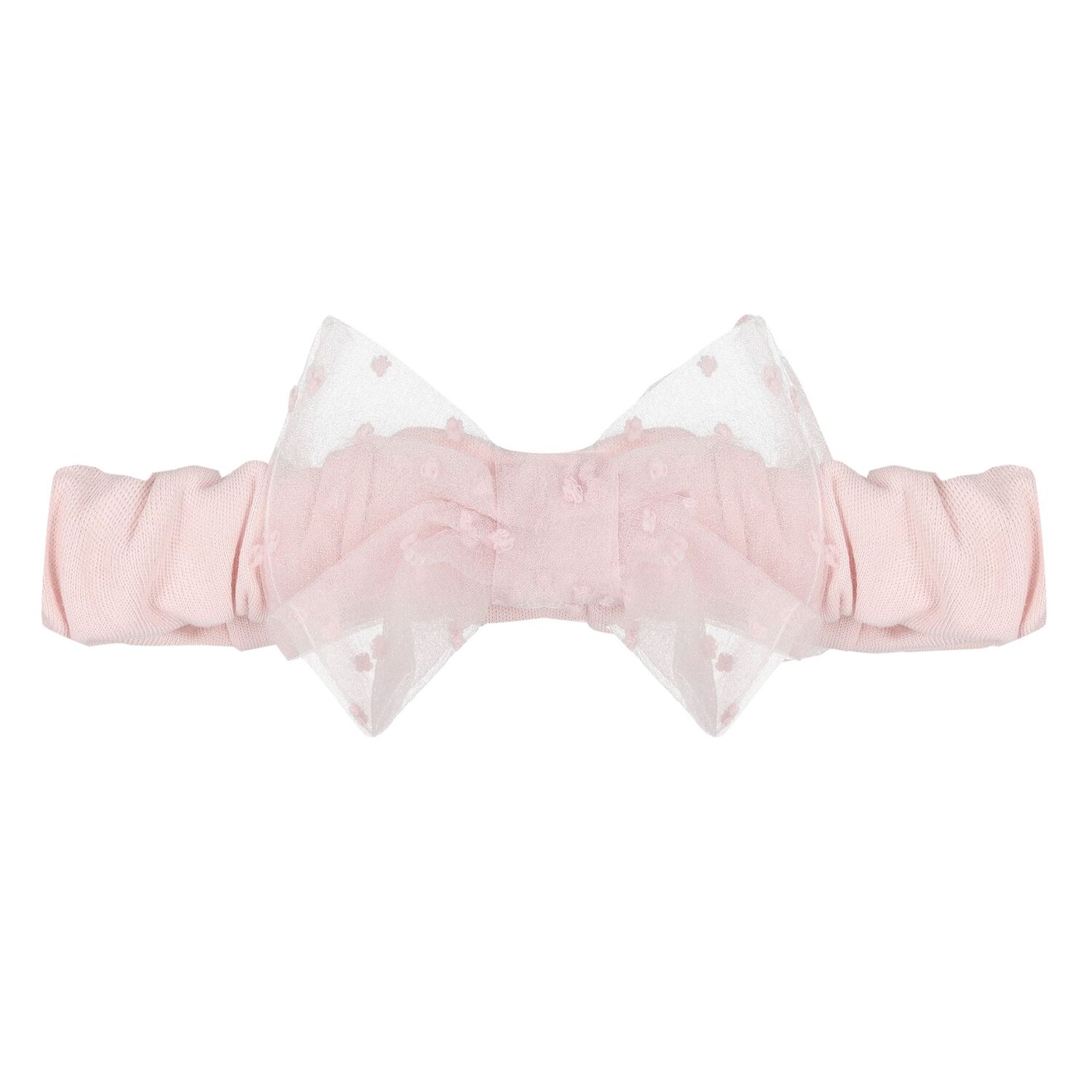 Baby Girls Pink Bow Babygrow Set, 1, hi-res image number null