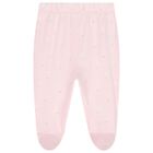 Baby Girls Pink Logo Trousers Set, 1, hi-res