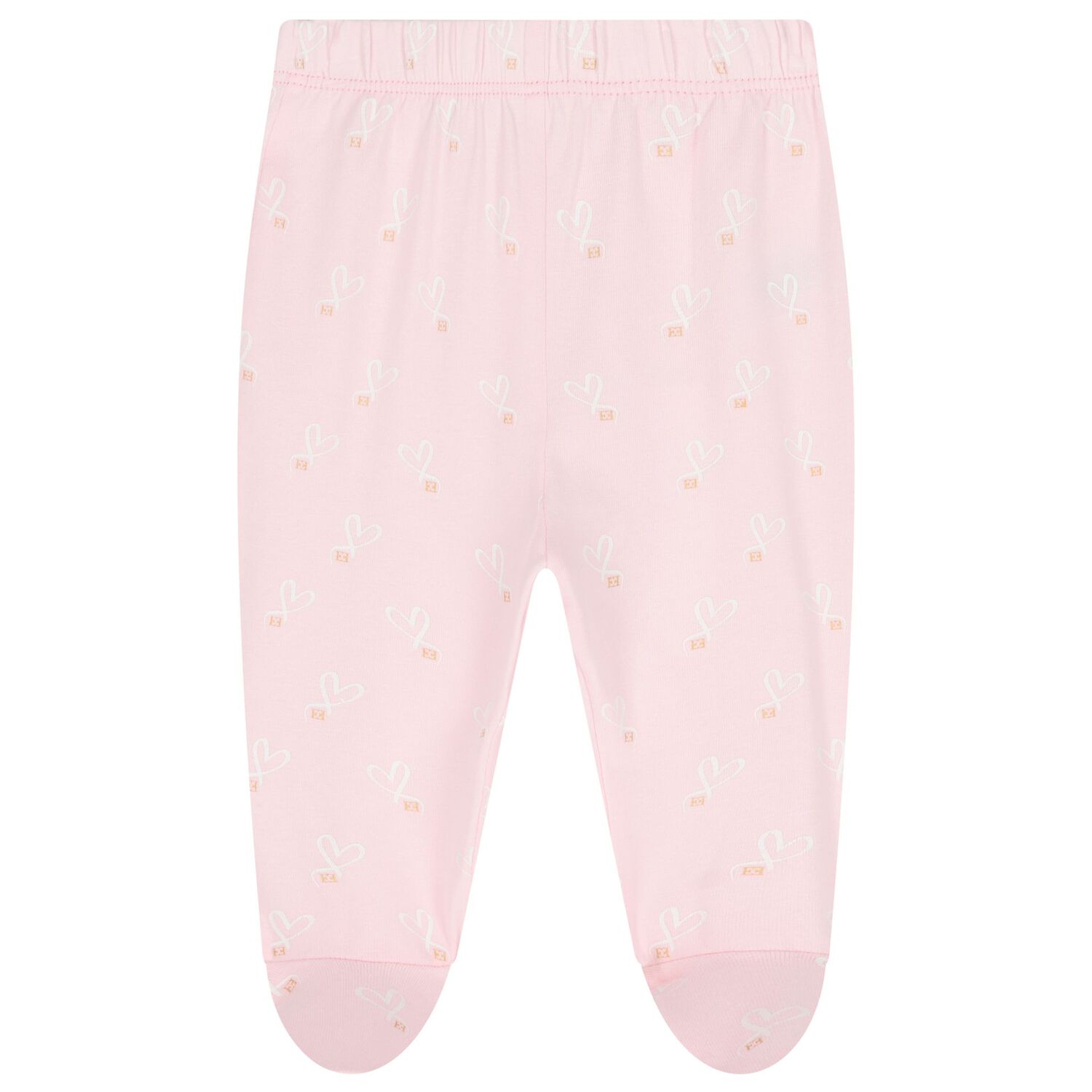 Baby Girls Pink Logo Trousers Set, 1, hi-res