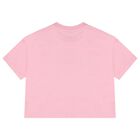 Girls Pink Logo T-Shirt, 2, hi-res
