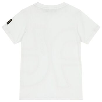 Boys White Logo T-Shirt
