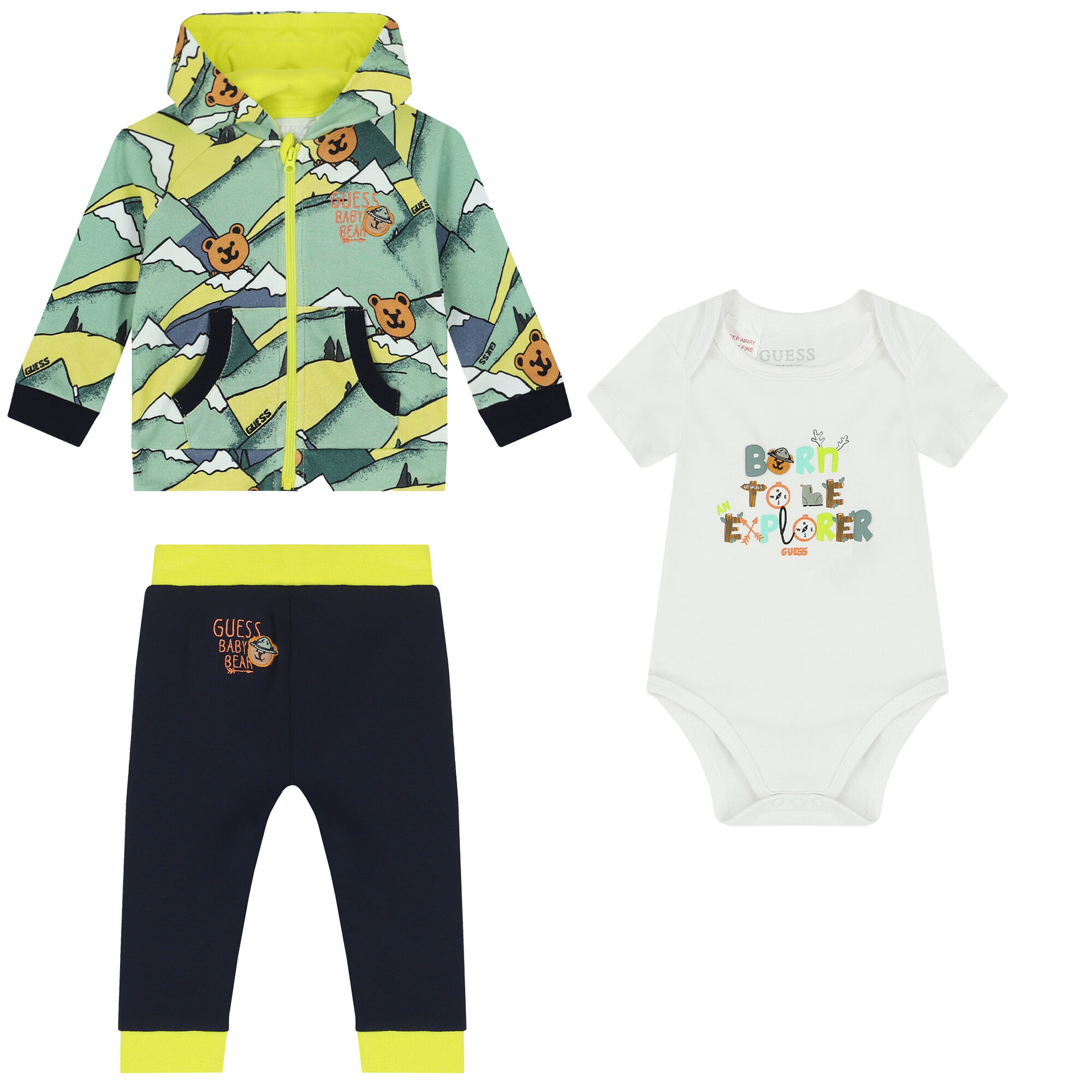 Guess newborn baby boy clothes best sale