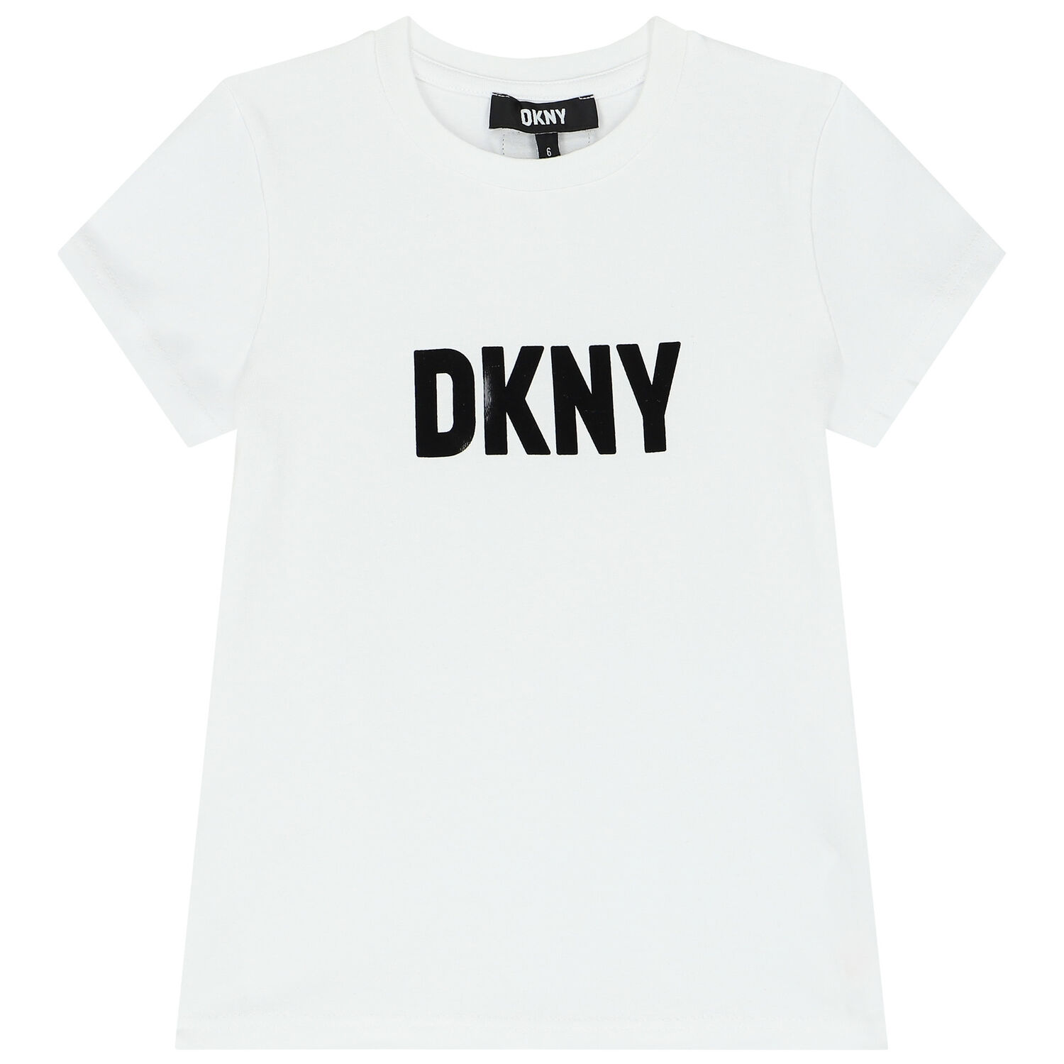 Girls White Logo T-Shirt, 1, hi-res image number null