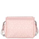 Baby Girls Pink & White Logo Changing Bag ( 34cm ), 2, hi-res
