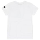 Boys White Logo T-Shirt, 1, hi-res