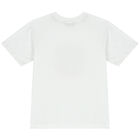 Boys White Logo T-Shirt, 1, hi-res