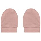 Pink Hat & Mittens Set, 3, hi-res
