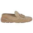 Boys Beige Suede Shoes, 2, hi-res