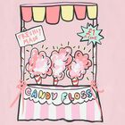 Girls Pink Cotton Candy T-Shirt, 1, hi-res
