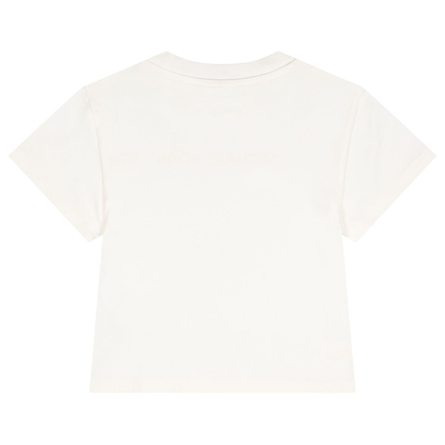 Girls Ivory Logo T-Shirt, 1, hi-res
