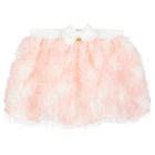 Girls Ivory & Pink Roses Skirt Set, 1, hi-res