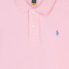 Older Boys Pink Logo Polo Shirt, 4, hi-res