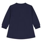 فستان بالشعار تيدي بير باللون الكحلي, 2, hi-res