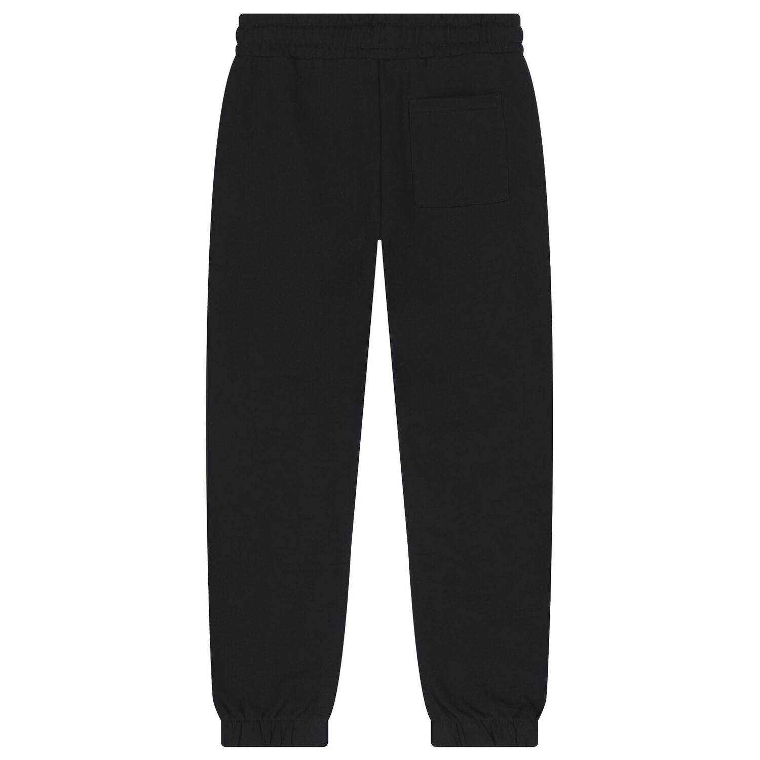 بنطال رياضي أسود بشعار للأولاد, 1, hi-res image number null