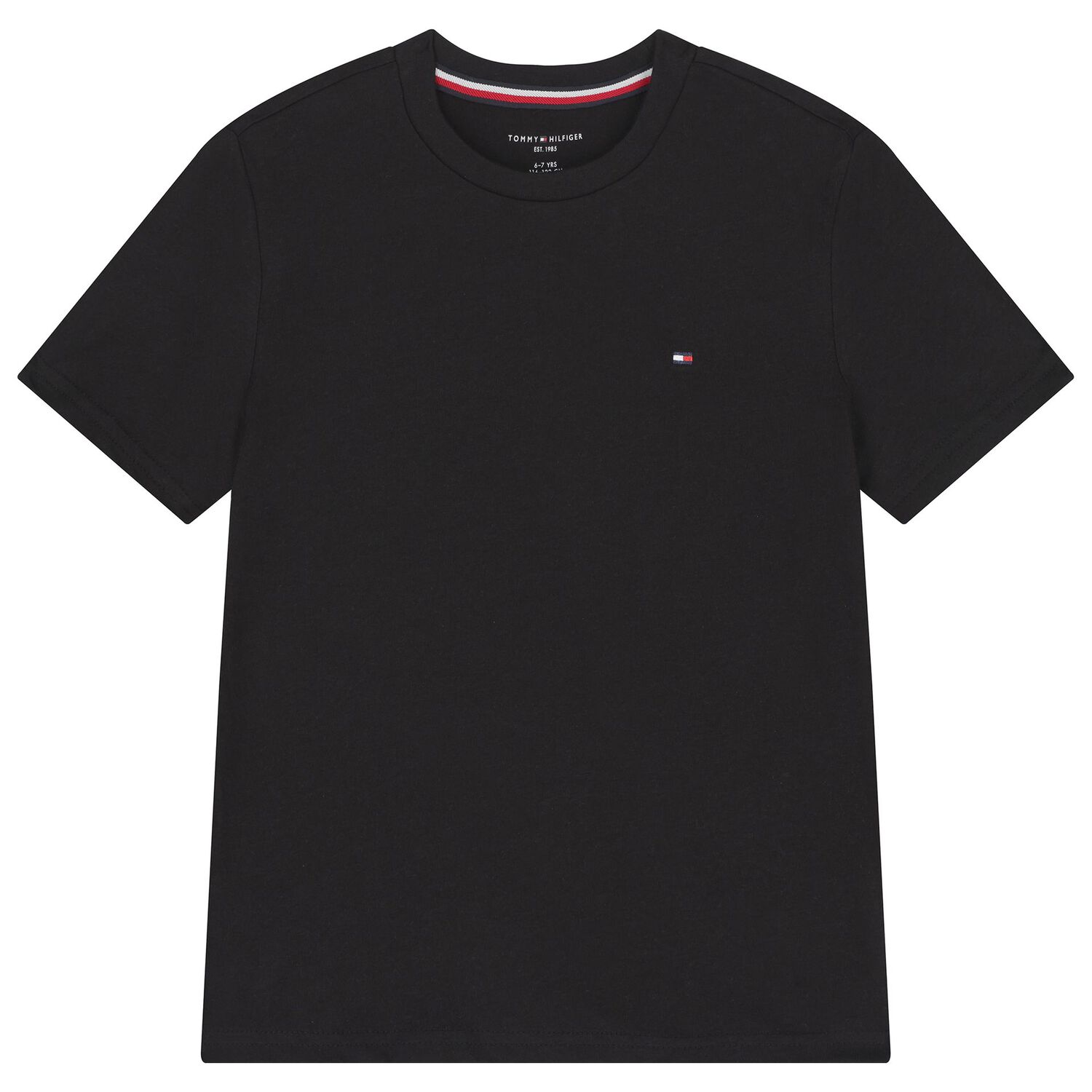 Boys Black & Grey Cotton Logo T-Shirts ( 2-Pack ), 3, hi-res