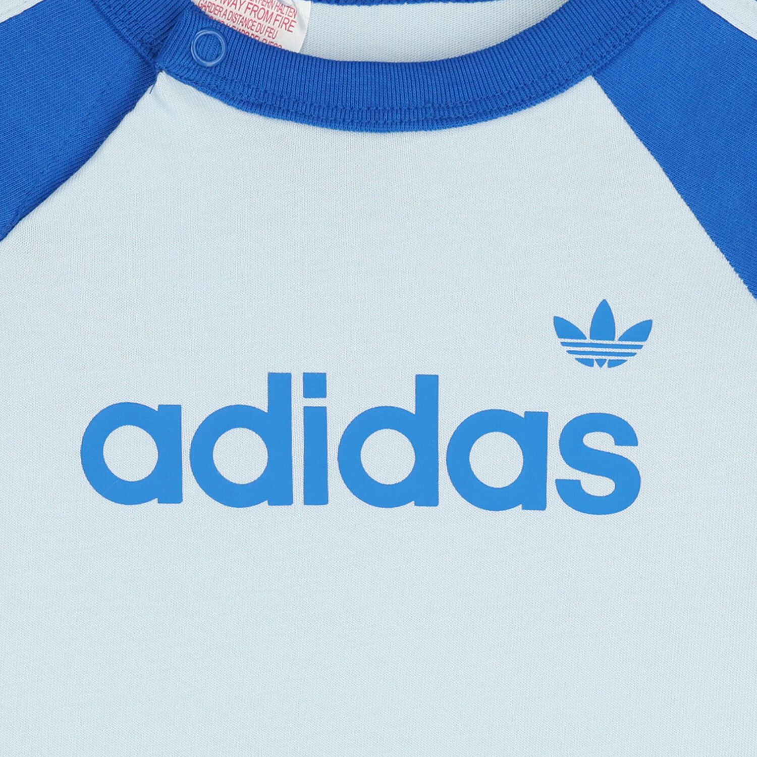 Younger Blue Logo Shorts Set, 1, hi-res